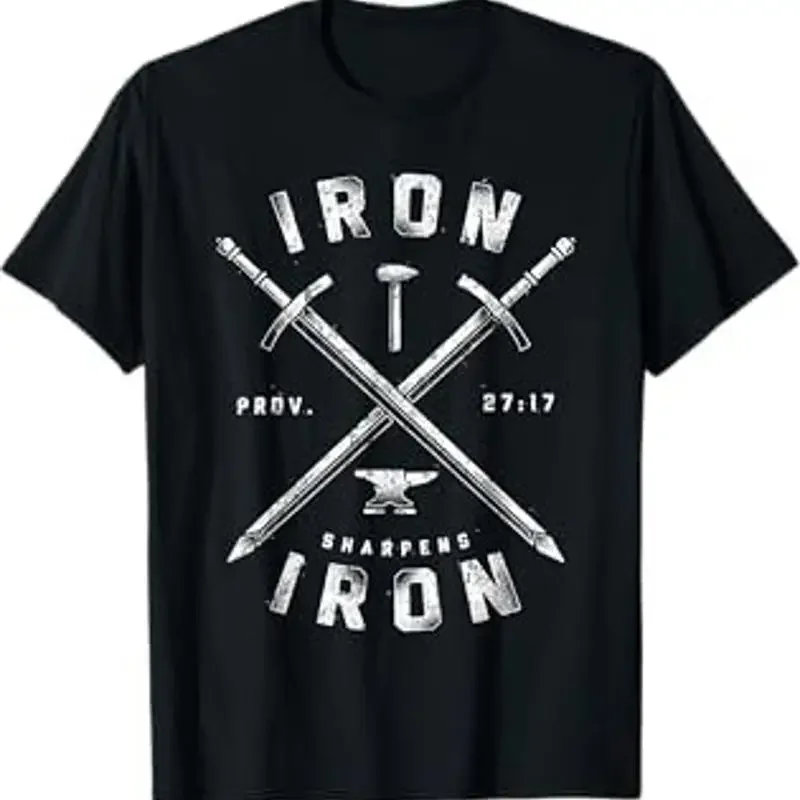 Iron Sharpens Athletic T Shirt
