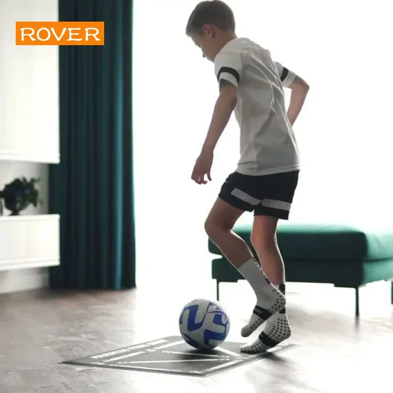 Alfombrilla de entrenamiento de fútbol para niños y adultos, tapete plegable antideslizante, duradero, equipo para exteriores en interiores