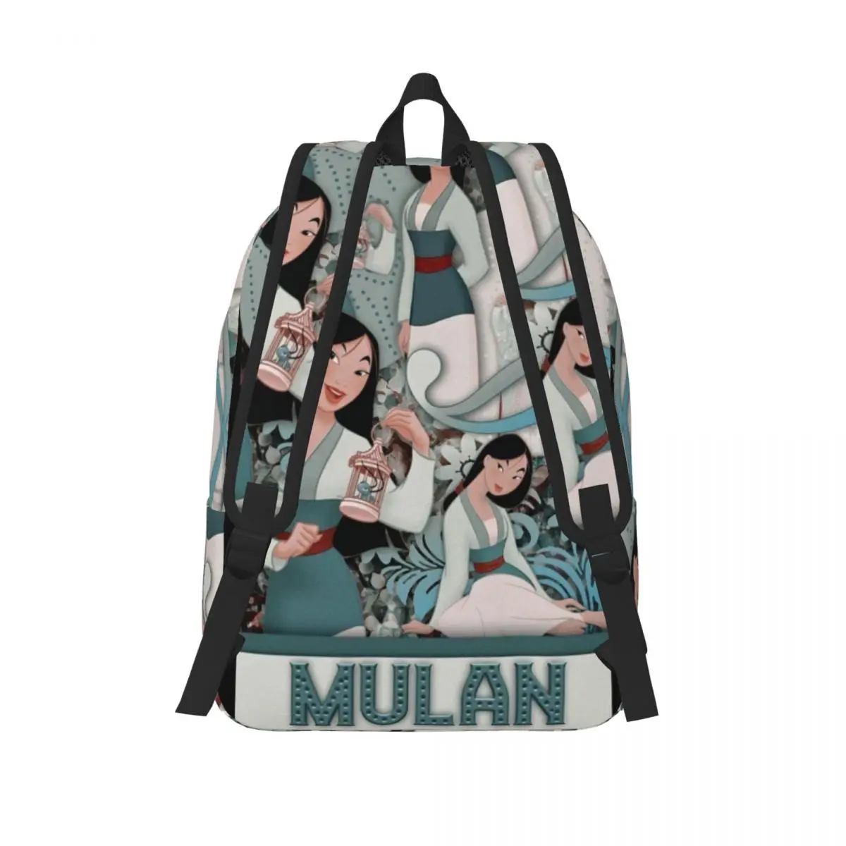 Zaino per Laptop personalizzato Mulan Princess uomo donna Fashion Bookbag per borse per studenti delle scuole universitarie