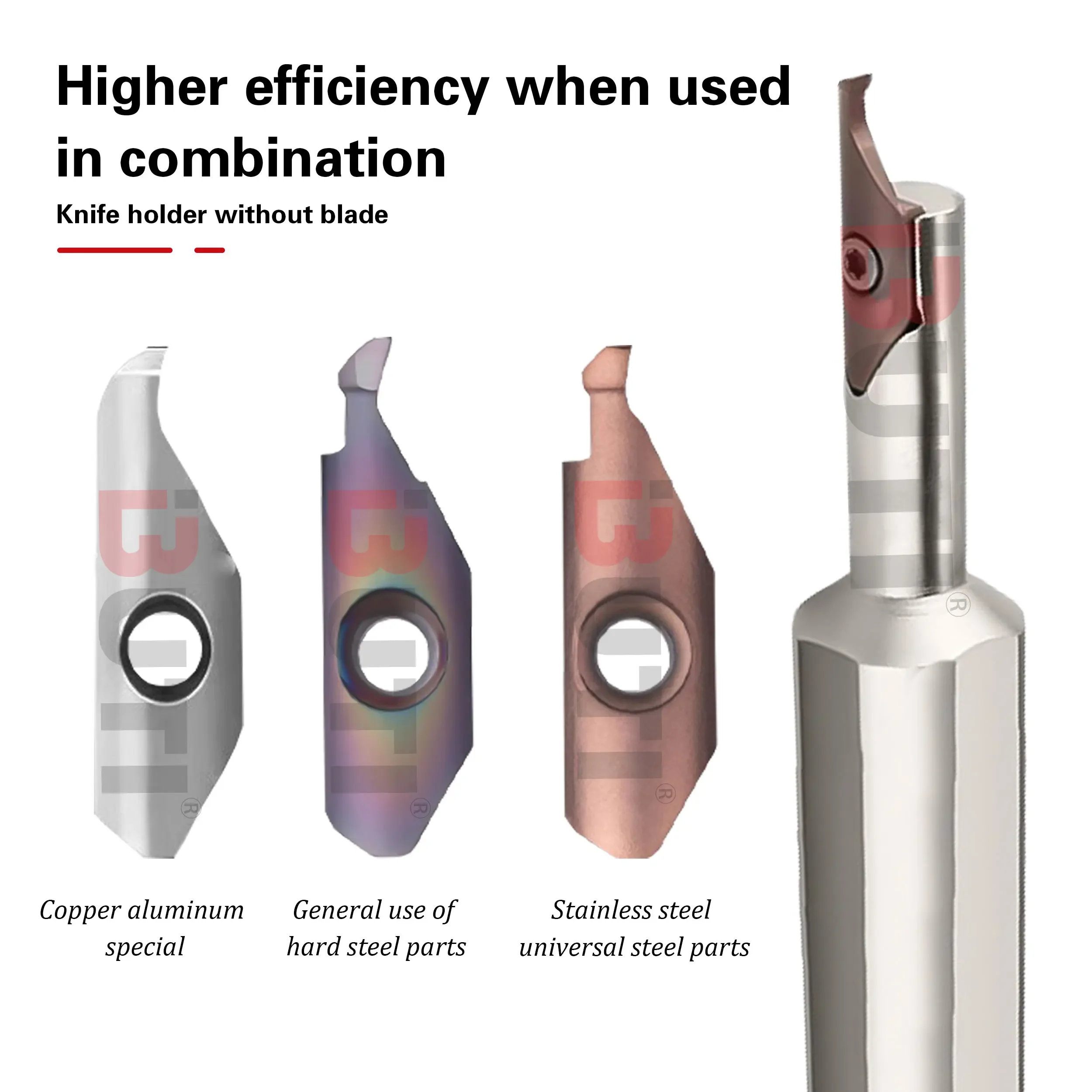 SPDR200DM10 с KSPDR Маленькое внутреннее отверстие Торцевая канавка Фреза Малый диаметр Большая глубина Концевые канавки Держатели инструментов