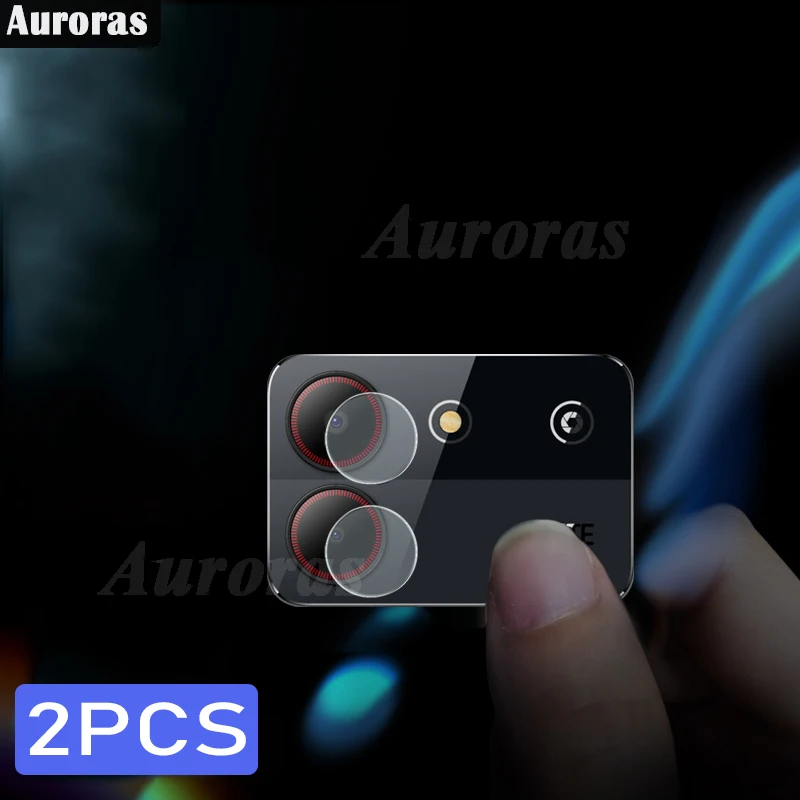 

Auroras 2Pcs Full Cover For ZTE Blade A54 4G Camera Tempered Glass Protector Lens Film For ZTE Blade A34 Film