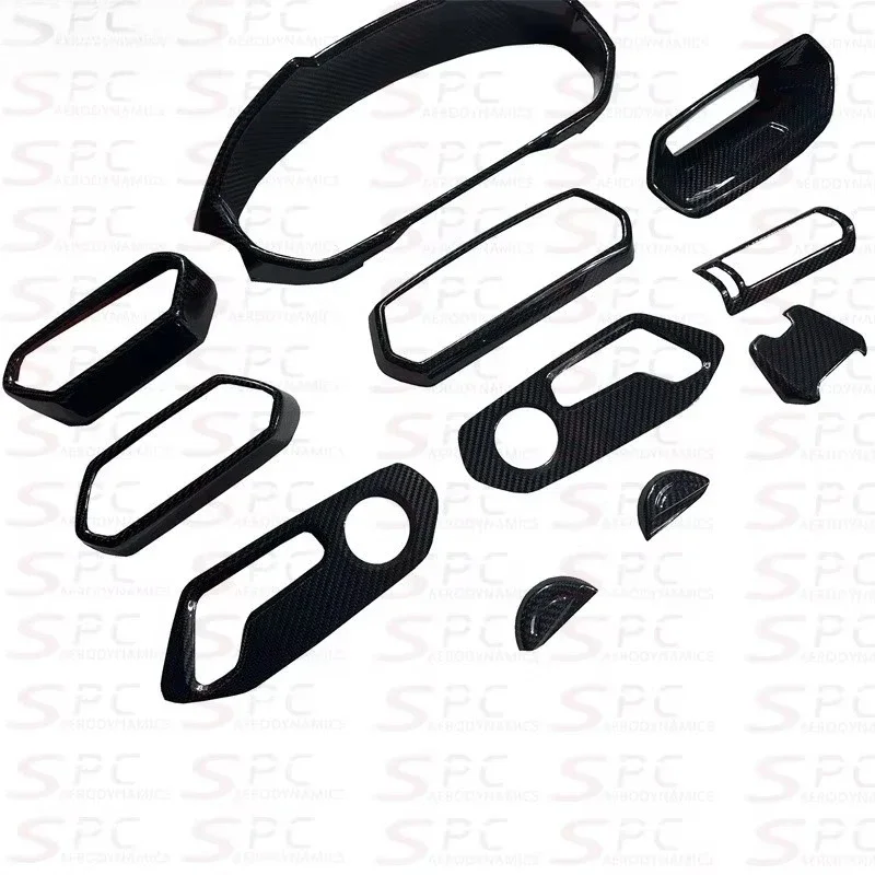 SPC URUS Dry Carbon Fiber Interior Kit for URUS Dry Carbon Fiber Interior Trim Kit for URUS 2018+ Add on 36 PCS