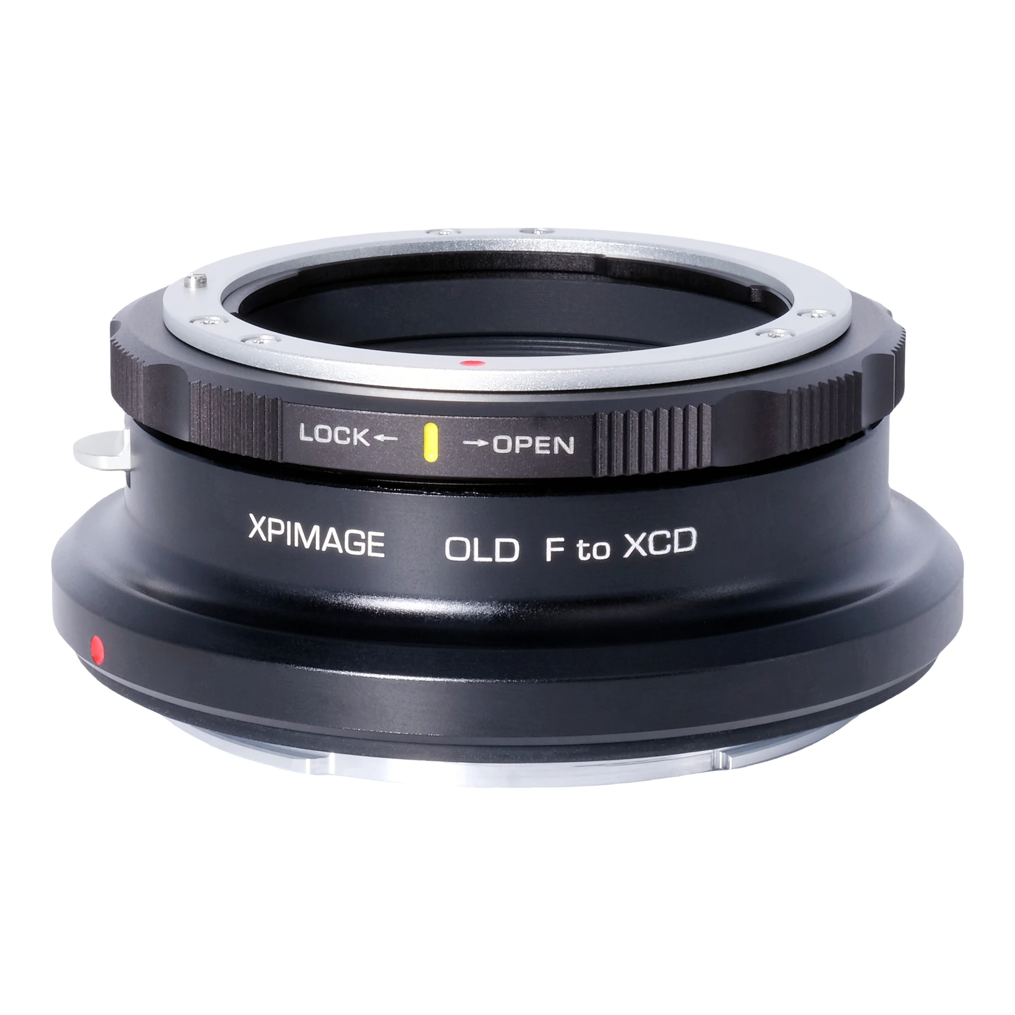 XPIMAGE F to XCD Lens Mount Adapter Ring Compatible with Nikkor F AI AIS Lenses for Hasselblad X System Cameras X1D X2D