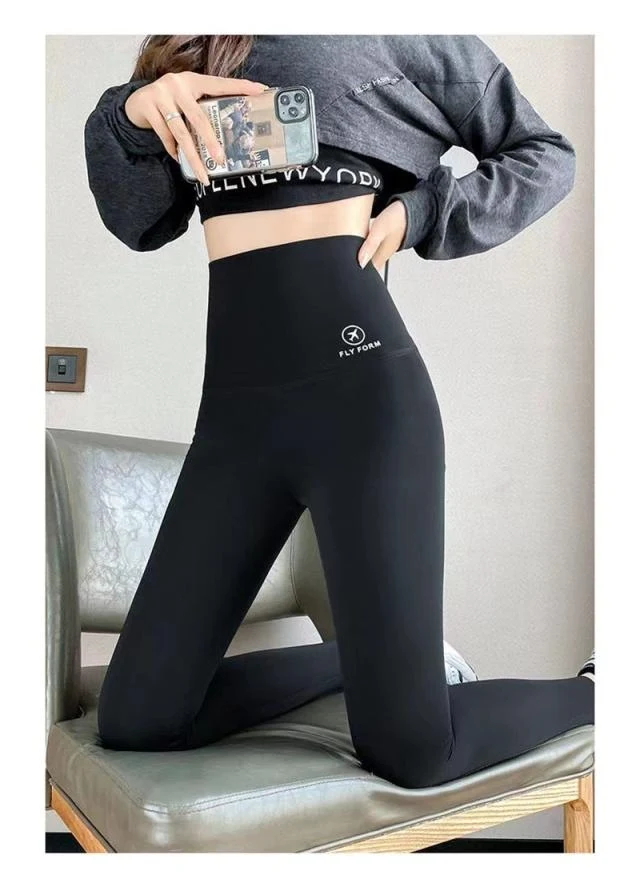 Women's High Waisted Leggings Ultra Soft Stretch Opaque Slim Yoga Leggings Seamless Leggings Tummy Control Yoga Pants