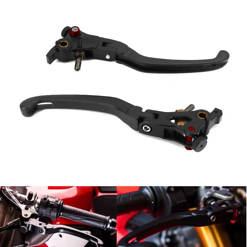 

For Ducati Panigale 955 V2 2020 2021 Motorcycle Accessories adjustable Folding Motorbike Brake Clutch Lever