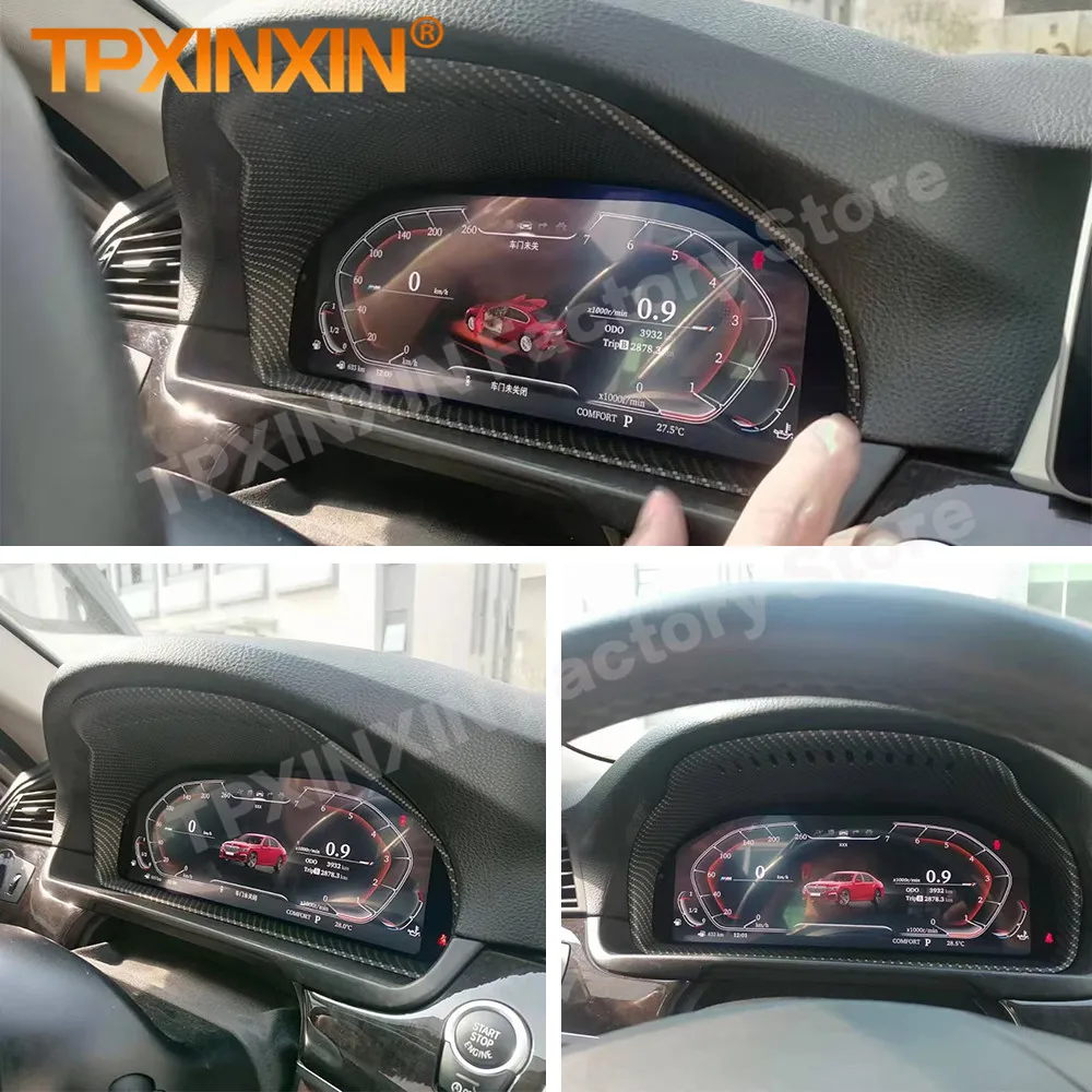 Android Car Digital Cluster For BMW 5 6 7 F07 F10 F11 F18 F06 F12 F13 F01 F12 F13 X3 F25 X4 F26 F15 X5 F16 X6 E60 F30 2009-2017