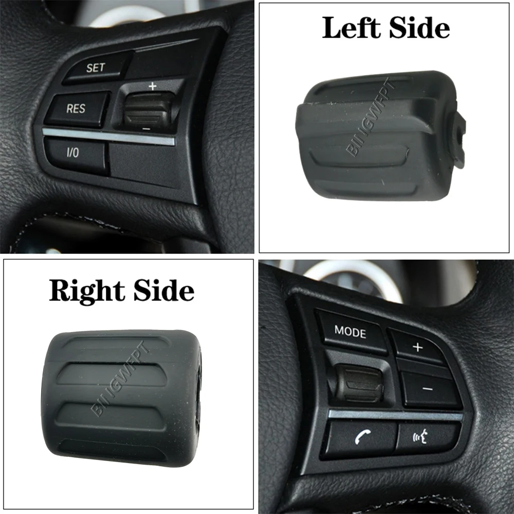 Black Car Multi-function Steering Wheel Control Button For BMW 1 2 X1 X2 X3 X4 X5 X6 F52 F45 F46 F49 F39 F25 F26 F15 F16