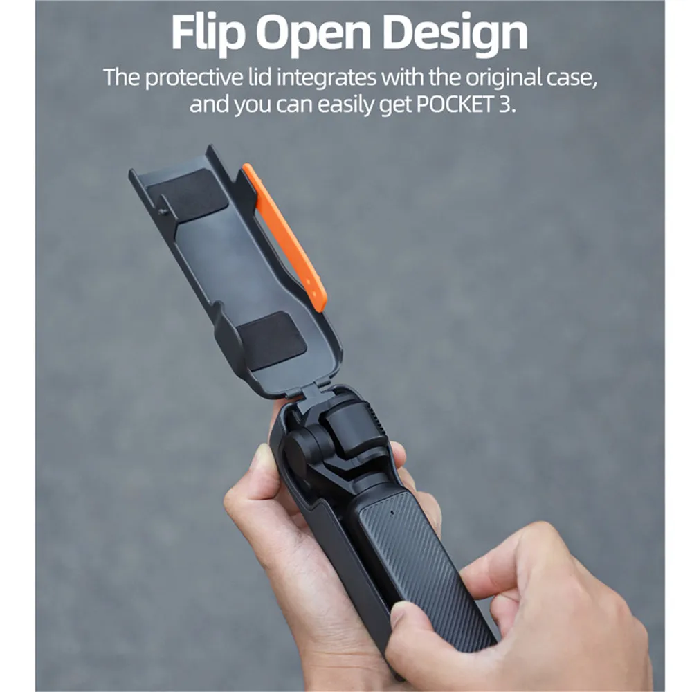 غطاء حماية للجيب 3، غطاء Gimbal لعدسة الكاميرا غطاء واقي للشاشة لـ DJI Osmo Pocket 3 غطاء حماية أصلي