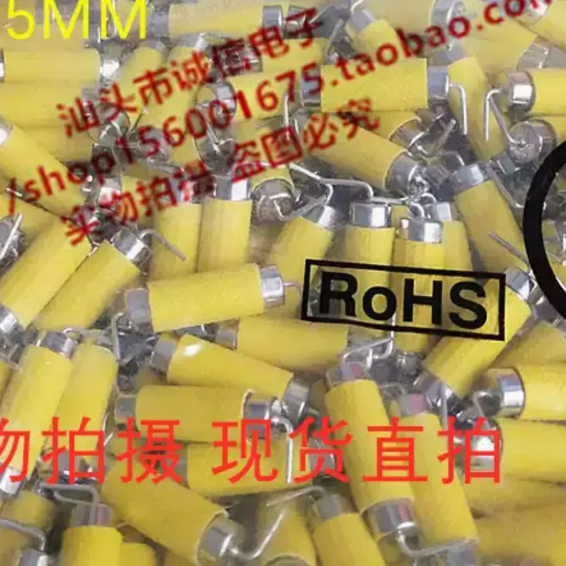 5-100pcs air conditioning induction cooker fuse tube 5 * 20 T16AL250V with pin glass tube 16a with insulation tube