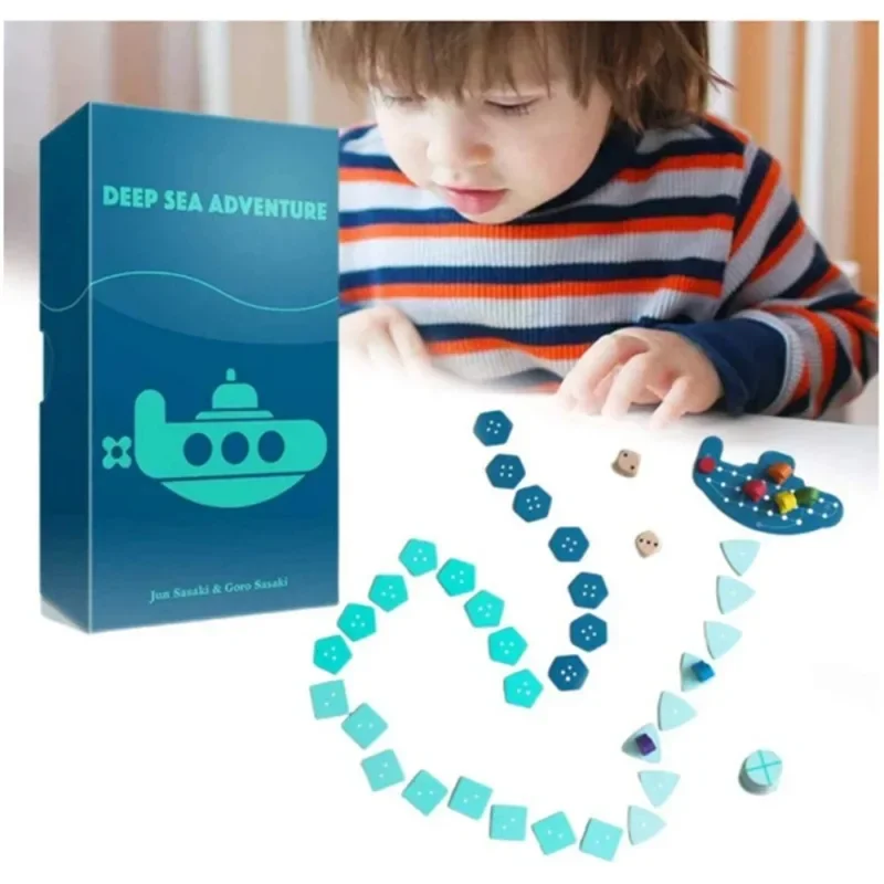 Deep Sea Adventure Board Game 2-6 Players Family Party Best Gift for Children Funny English Game