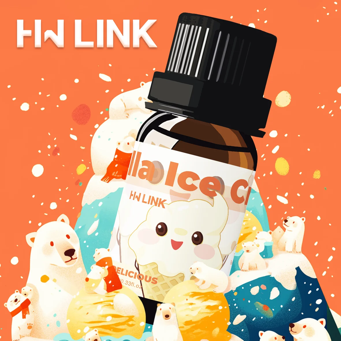 Aceites esenciales de helado de vainilla, Perfumes, aceites aromáticos para difusores de aromaterapia, Yoga en casa, cuidado de la piel, vela y jabón Diy, 10ml