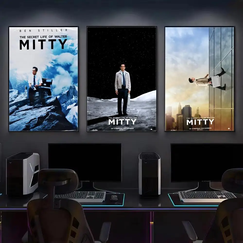 Poster Wall Art Print, Interior Wall Decor, Home & Office Decoration, Moive T-The Secret Life of Walter Mitty