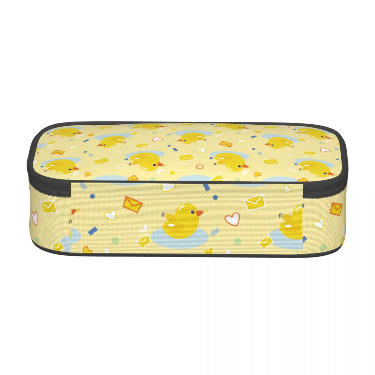 Little Cute Duck Pattern Cartoon Pencil Cases Pencil Pouch Pen Box for Student Pencil Bags Students School Zipper Stationery