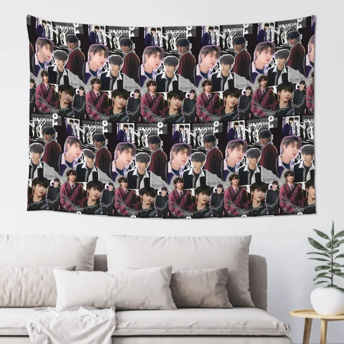 Hwang In Yeop Tapestry Art Wall Hanging Aesthetic Home Decor Tapestries for Living Room Bedroom Dorm Room