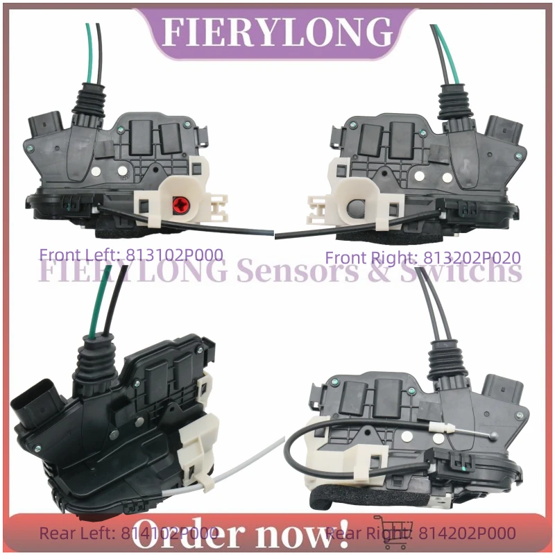

813102P000 813202P020 Front Rear Left/Right Door Lock Actuator For Kia Sorento 2011 2012 2013 2014 2015 814102P000 814202P000