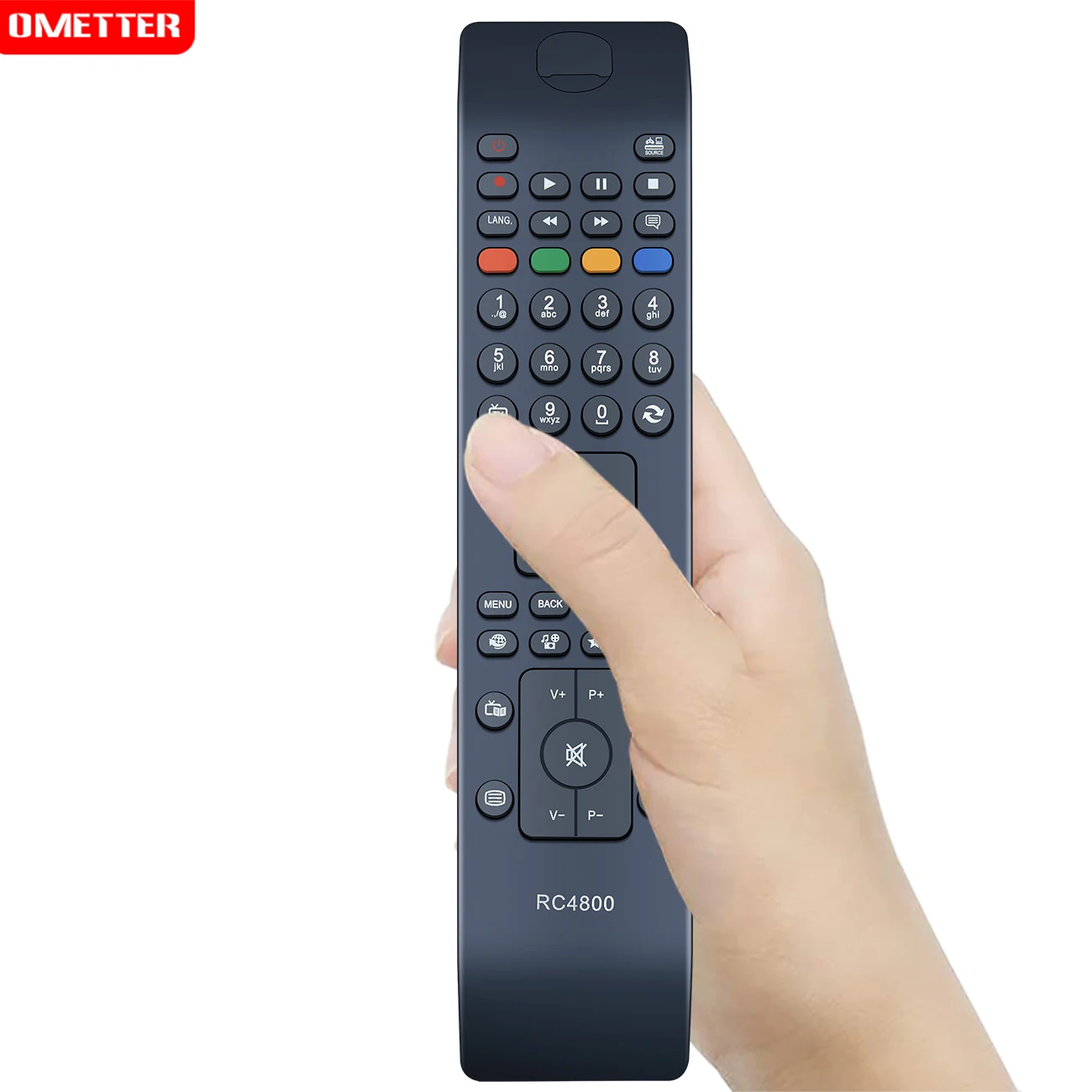 Universal TV Remote Control RC4800 RC-4800 for JVC Hitachi Telefunken Acer Medion Mitsai Vestel 4740S D49F283N3C VOX 32783 32883