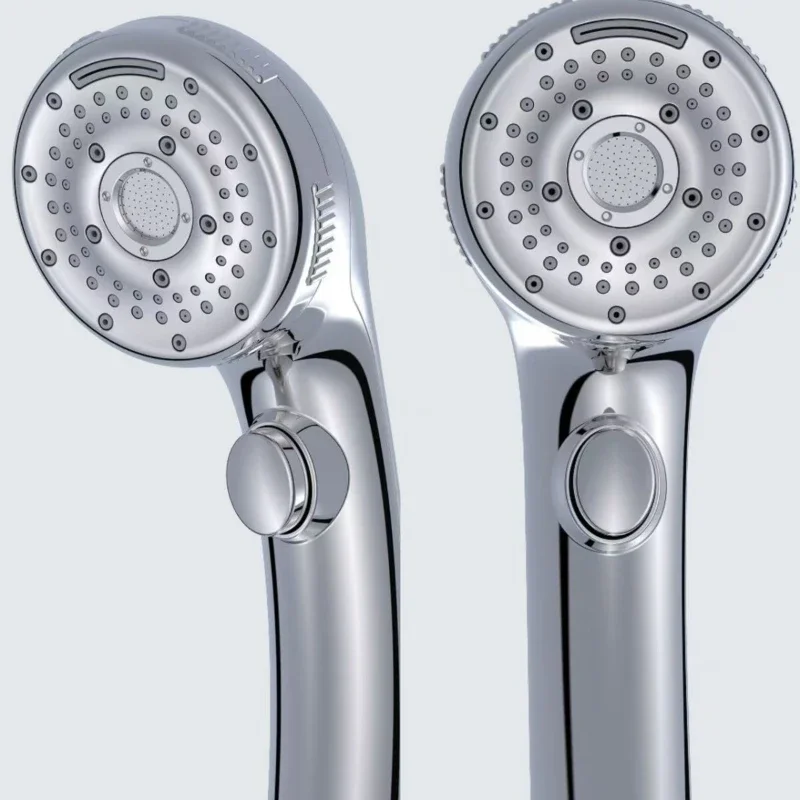 Japanese micro-bubble dechlorination shower, Korean pressurized beauty one-click water stop handheld shower water-saving shower