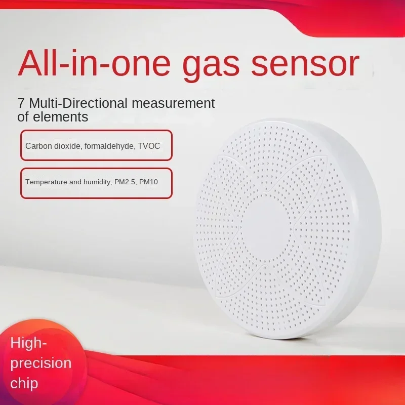 Hot SalesGas Sensor CO2 Formaldehyde TVOC Temperature And Humidity PM10 Air Intelligent Detection Probe