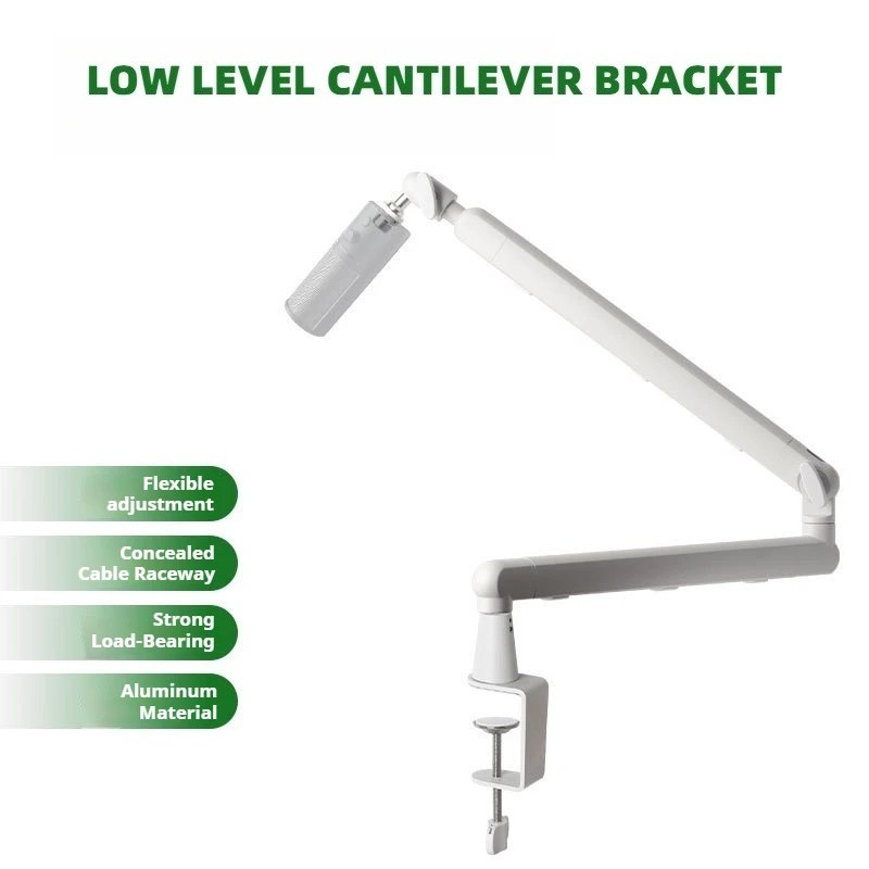 

Adjustable Microphone Suspension Boom Arm Stand Desktop Mic Arm Anti-shake Microphone Stand for Phone Computer Live Streaming