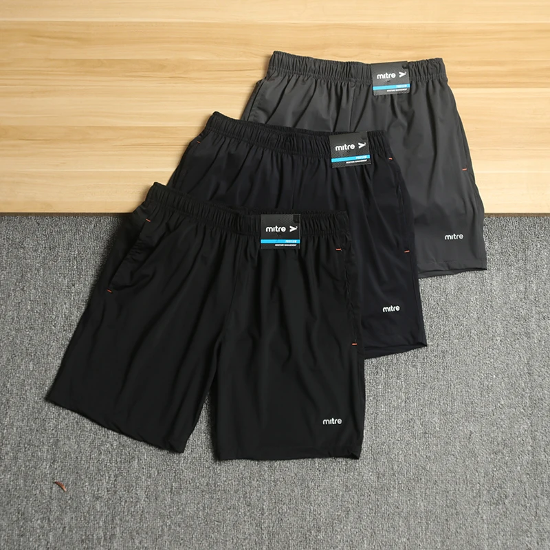 

Qui Dry Cool Feeling Summer Men's Tech Fabric Four Way Stretch Sport orts Straight Five Tenths Pants Casual Youth Sle