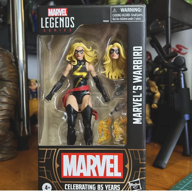 Ms. Marvel 6 Inch Original Marvel Legends Captain Marvel Series Professor Xcomics 85th Anniversary Action Figure Collectible Toy