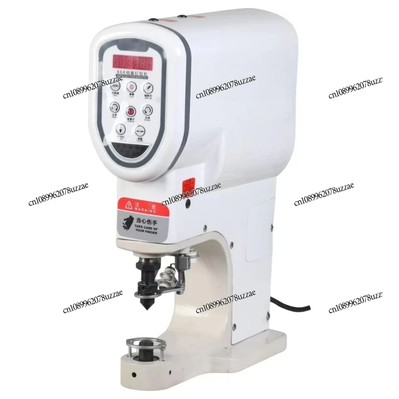 BT-868 Servo Snap Button Attaching Machine Press Button Machine with Electrical Foot Pedal