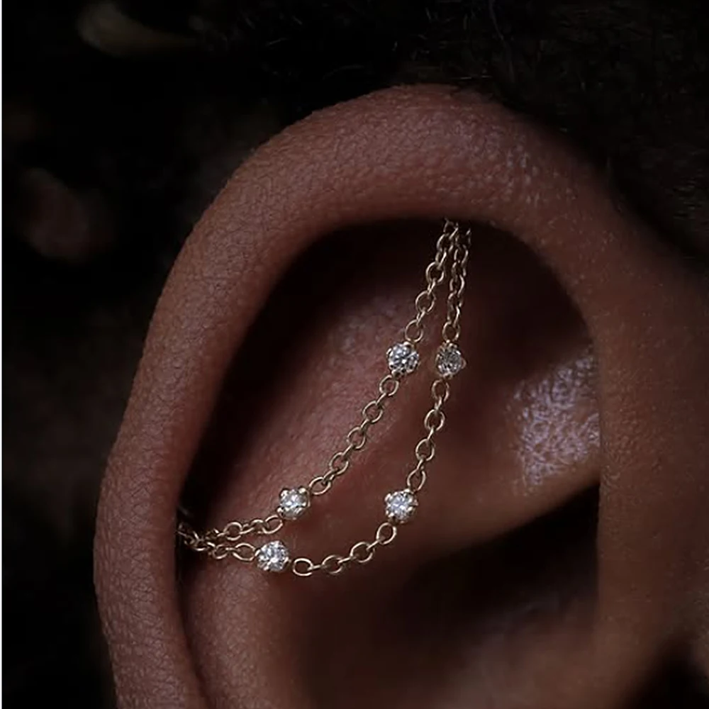 

Серьги AIDE со звездами/каменем и цирконием, кисточками из стерлингового серебра 925 пробы для женщин, модные изысканные ювелирные аксессуары, цепочка