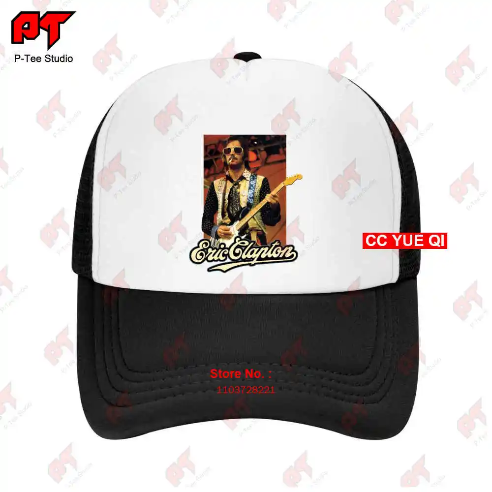 Eric Clapton 70'S Sunglasses Guitar Eric Clapton Tribute Baseball Caps Truck Cap JFMM