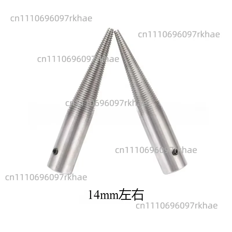 A Pair Taper Spindle Left & Right Installed  Shaft for Buffing Polishing Wheels Bench Grinder Parts