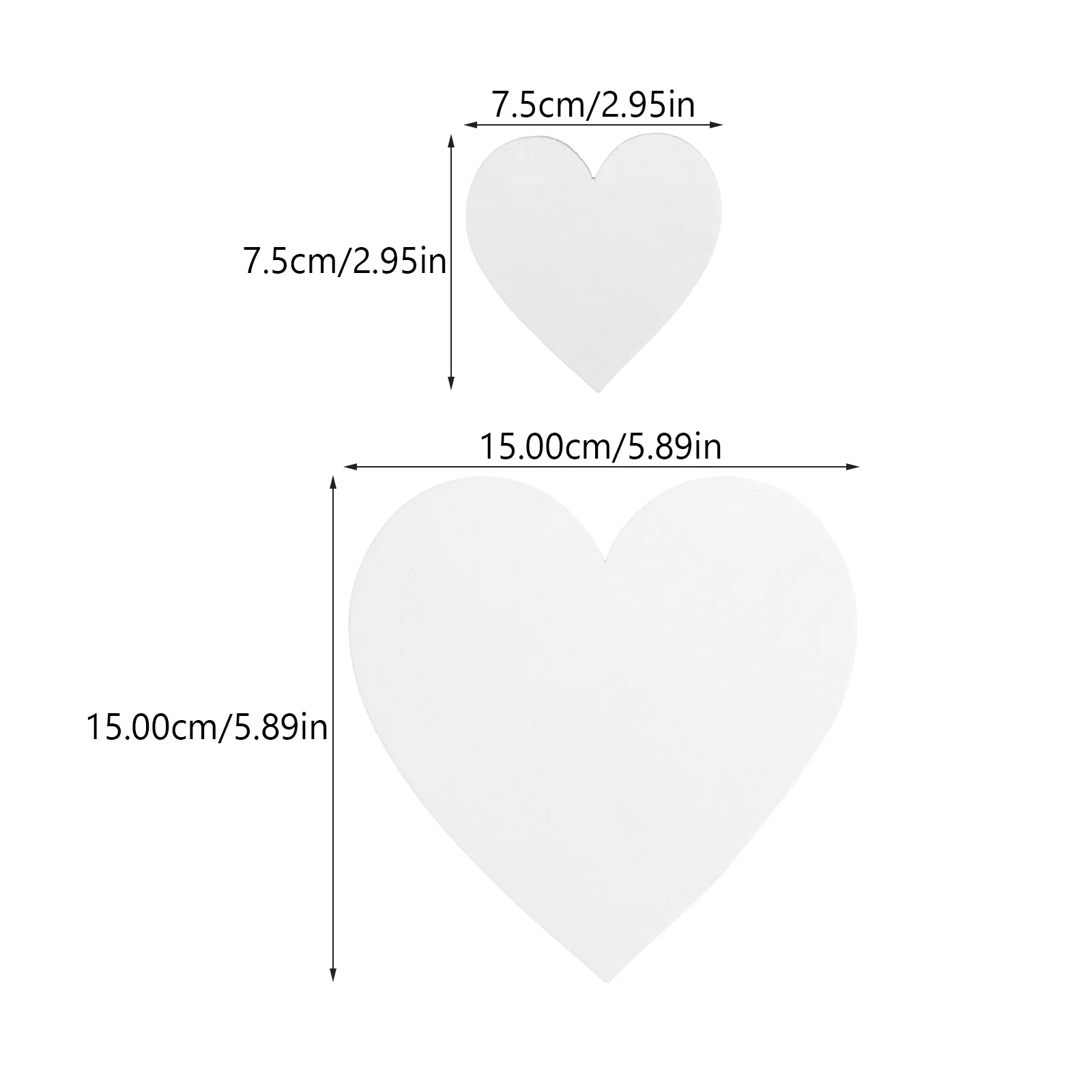 6 قطع من لوحات القماش للرسم، لوحات رسم زيتية فارغة، حواف مستديرة آمنة تعمل باللمس للفنانين اليدوية، لوحة قماشية #5