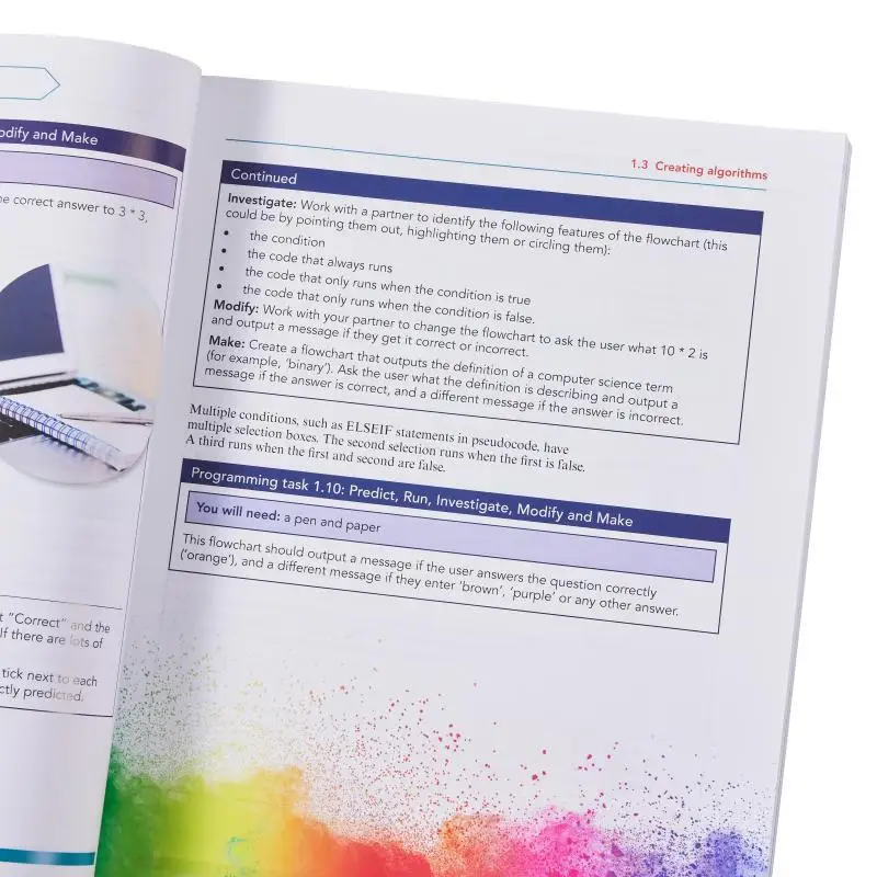 كتاب متعلم الحوسبة الثانوية السفلية من كامبريدج 9 مع الوصول الرقمي لمدة عام واحد فيكتوريا إليس وسارة لوري 9781009320634