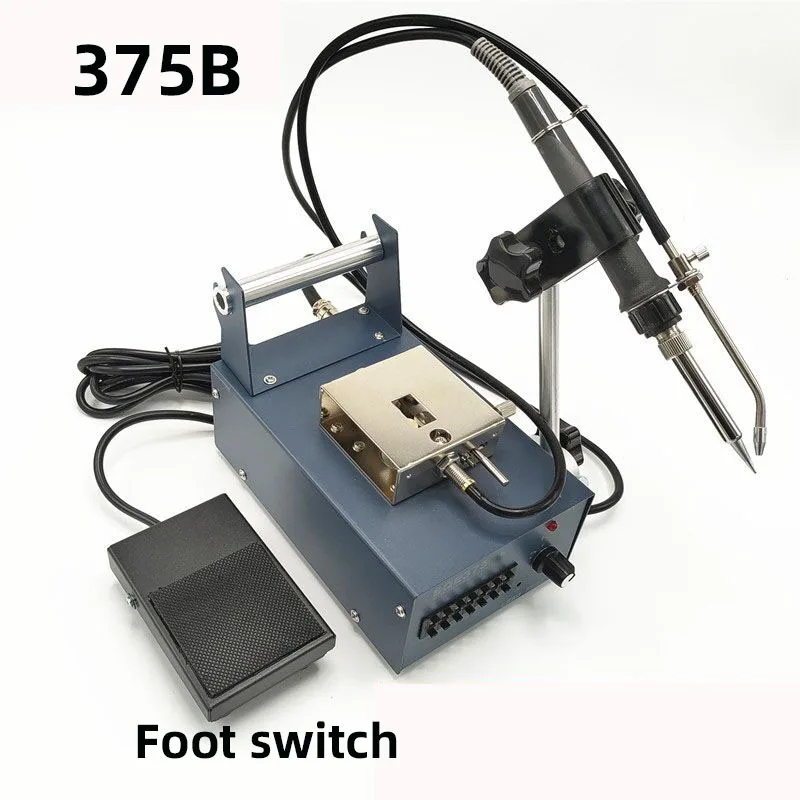 The new 375B+/375C+foot and hand press automatic tin feeder thermostatic anti-static 375 electric soldering iron 75W