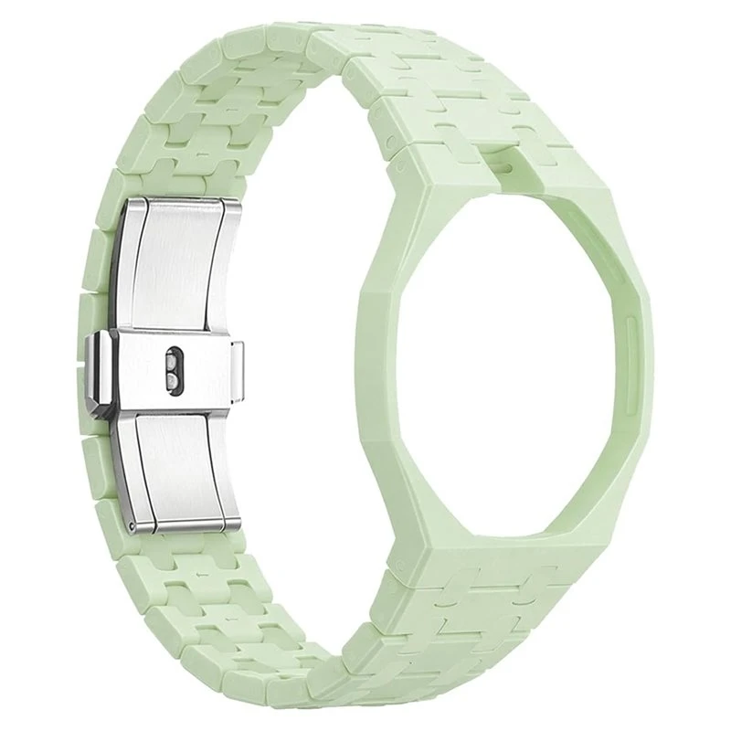 Watch Case Strap Kit For Swatch X AP Royal Pop- Quick Release Design, Fits 5.6 To 8.5 Inch Wrist For Daily& Sports Wear