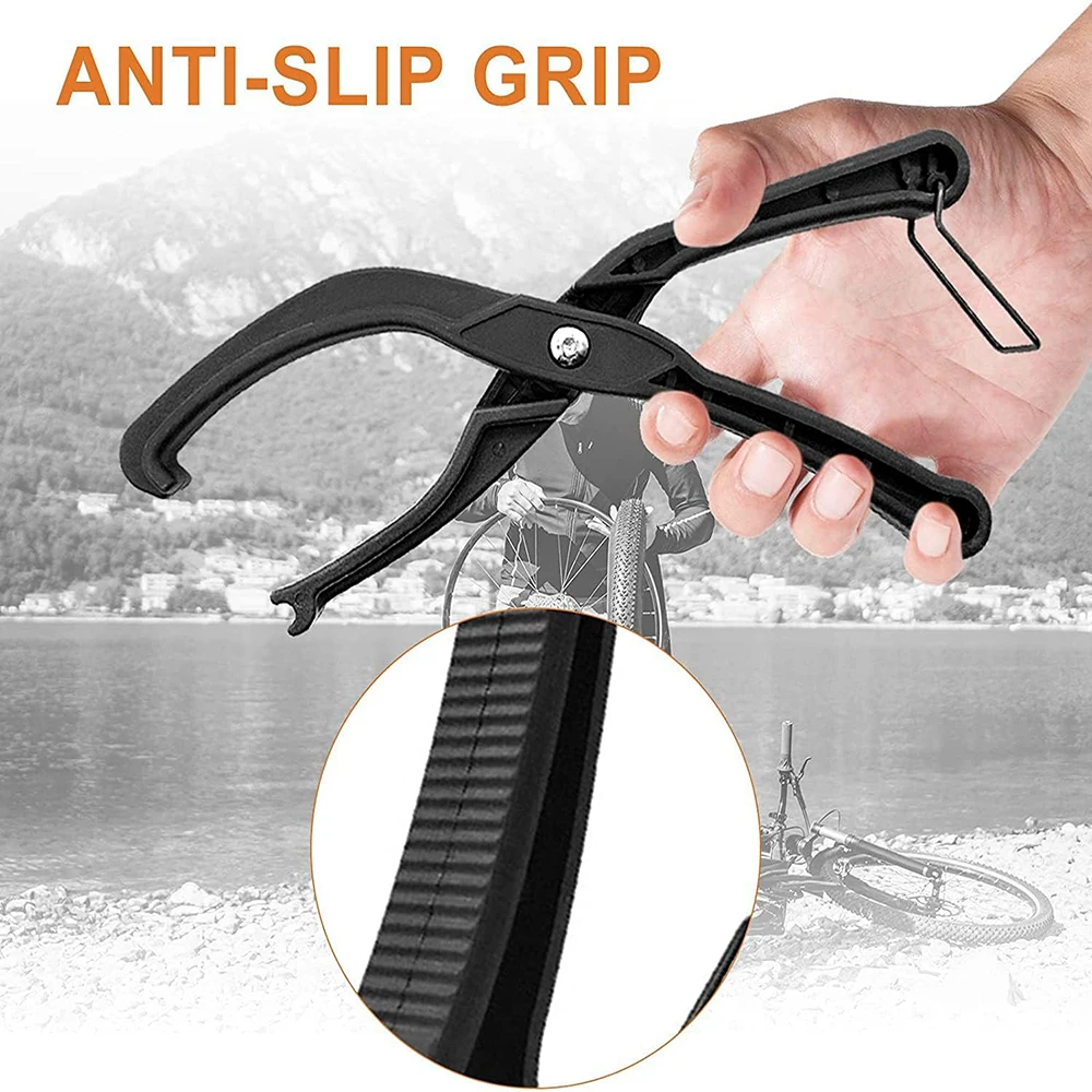 1pcs Bike Tire Pliers Labor Saving Tyre Remover Clamp, Non Slip Handle Bicycle Tire Lever Cycling Repair Tool Cycling Equipment