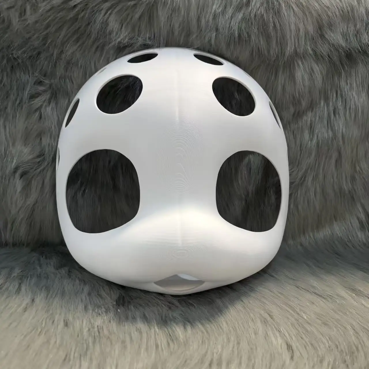 Fursuit Kemono Base Mask Animal Skull Dragon Short Snouted Furry PLA 3DPrinted Skull Furry Head DIY Cosplay Anime Accessorie