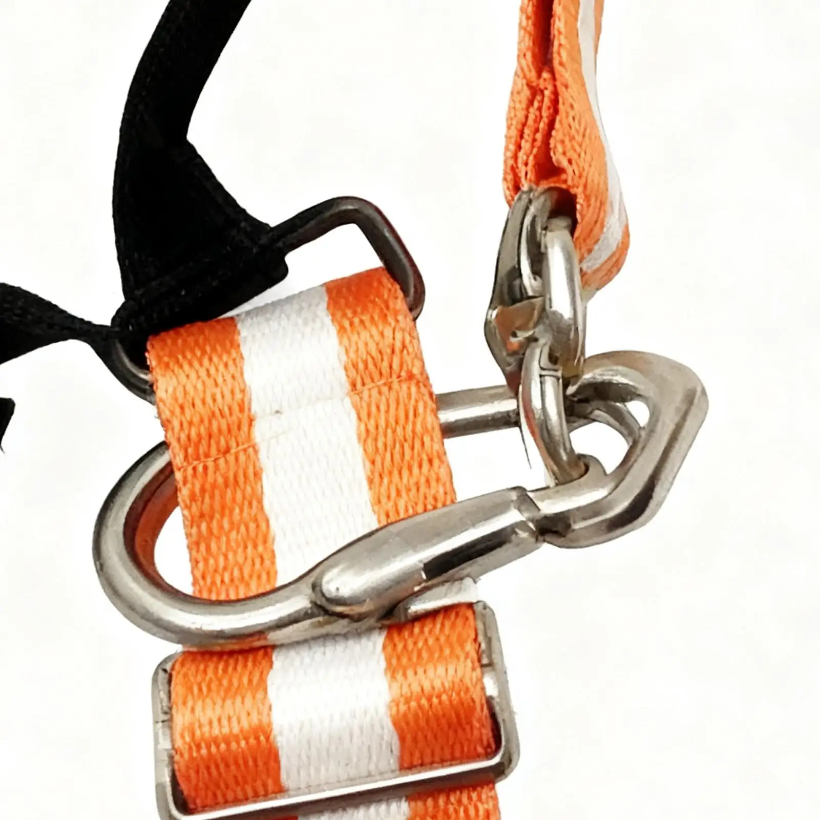 Deer Dragging Harness Orange Outdoor Gear Safety Puller with Reflective Strips for Outdoor Camping Rough Terrain Wilderness