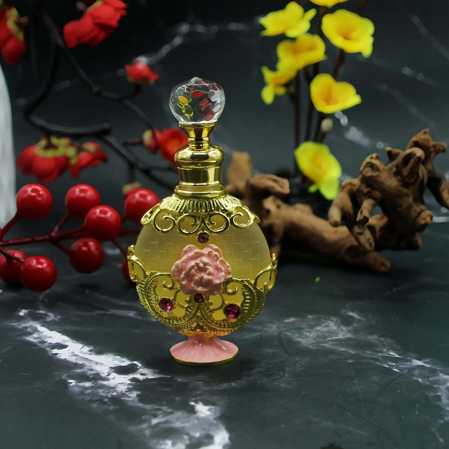 Perfume for Women Halal Dubai Retro Concentrated Perfume Oil Long Lasting Exquisite Vintage Fragrance Gift The Luxurious Scent