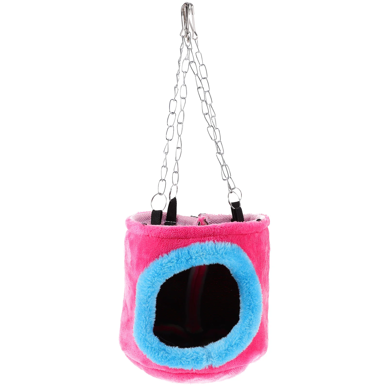 

Warm Cotton Nest 11x14cm Random Color Thick Material Squirrel Chinchilla Guinea Pig Rat Hut Portable Hooks Winter Pet Supplies
