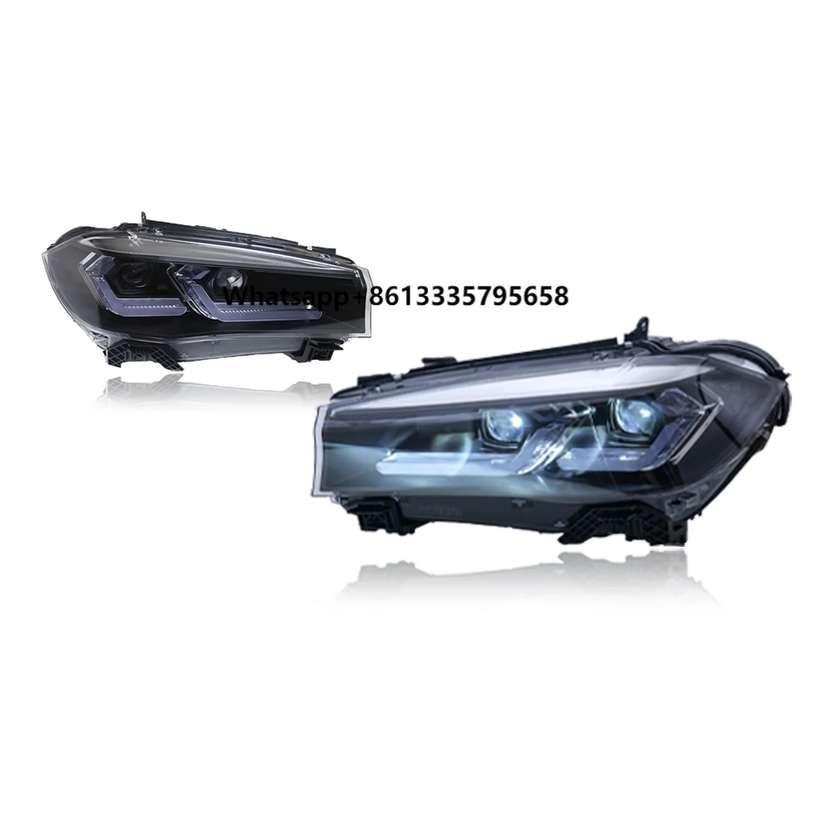 

Car Head Lamp Modified LED Headlights LED Daytime Running Lights Head Light for X5 F15 2014-2018