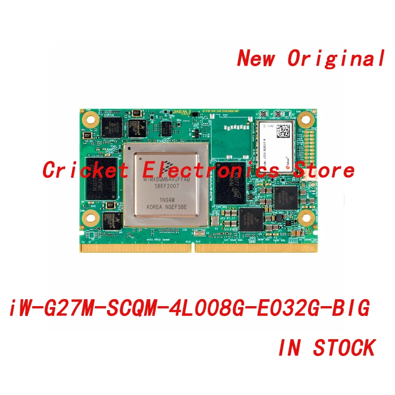 IW-G27M-SCQM-4L008G-E032G-BIG System-On-Modules - SOM i.MX 8QuadMax SMARC SOM with 8GB LPDDR4, 32GB eMMC Flash