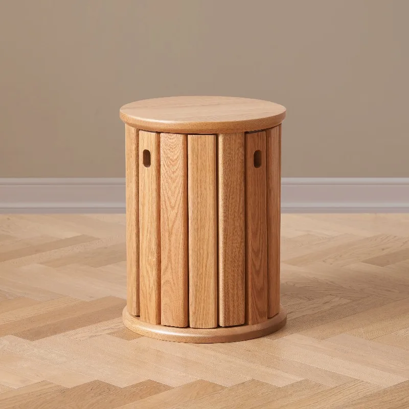 

【Popular】 L713A Solid Wood Stacked Dining Chairs Stools Removable Durable Portable Minimalist Design Home Furniture Dining/Livin