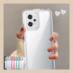 For Poco X4 GT Case Cover Poco X4 GT Capas Shockproof Phone Back Transparent Clear Multicolor For Fundas Poco X 4 X4 GT 5G Cover