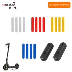 Wheel Hub Protective Shell Reflective Stickers Electric Scooter Accessories Rear Fork Decorative Cover For Ninebot MAX G30 G30D