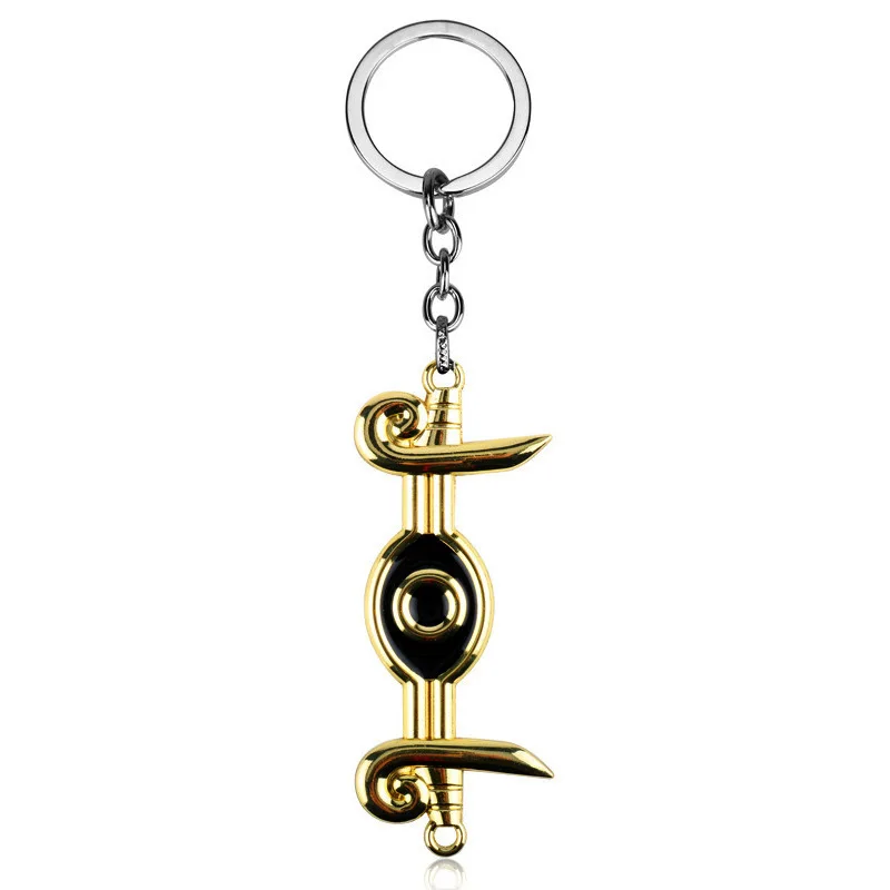 Brand New Anime Peripheral Games Anime Building Blocks Tin Cane Necklaces Smart Wheels Keychains Pendants Wholesale