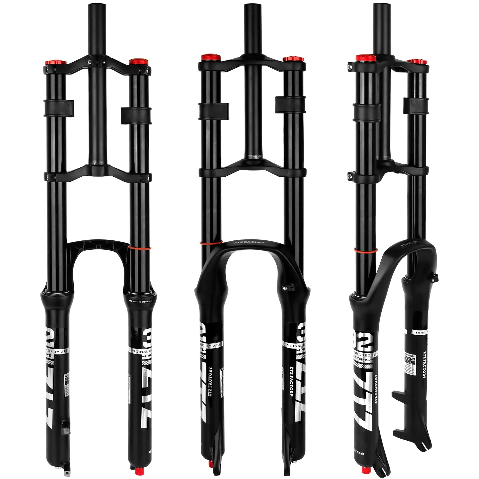 ZTZ Fahrrad-Federgabel 26/27,5/2 Zoll für Sport-Mountainbikes DH Luft-Doppelschulter-Downhill-Ersatzteile – Detail 7