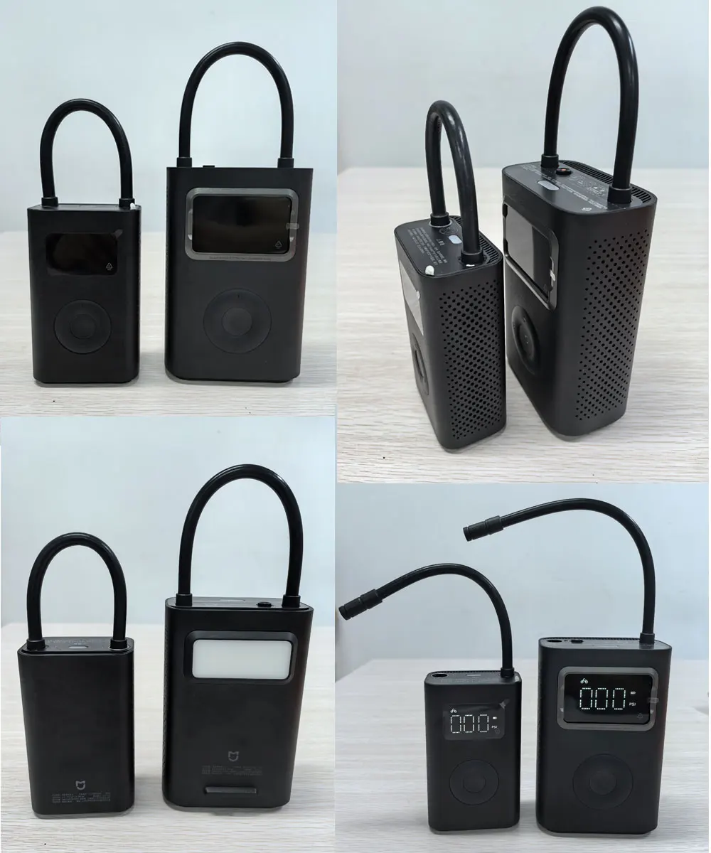 Xiaomi Mijia portátil Compresor de aire 2 / 2D / 2PRO, inflador de detección de presión de neumáticos Digital inteligente, bomba de aire eléctrica portátil 3