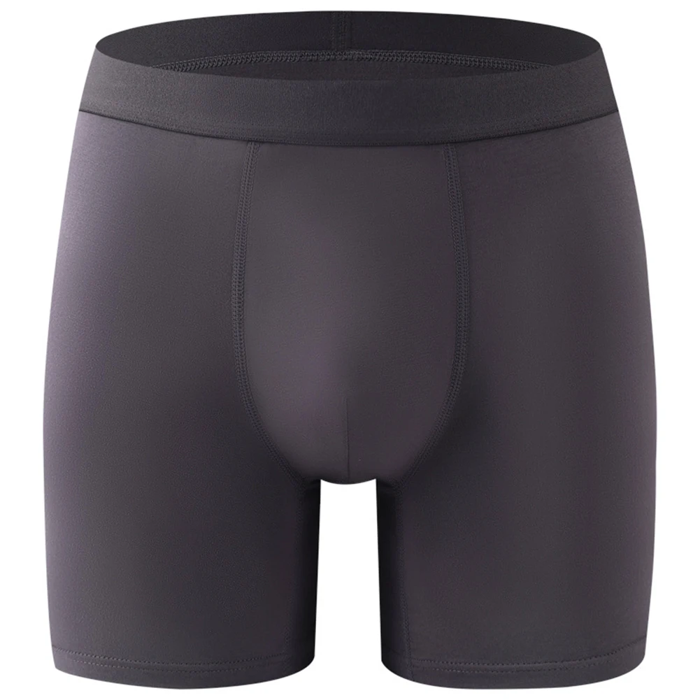 Men Long Leg Boxers Hot Lingerie Breathable Underwear Underpants Quick Dry Bikini Seamless Boxers Man Panties Boxershorts Trunks