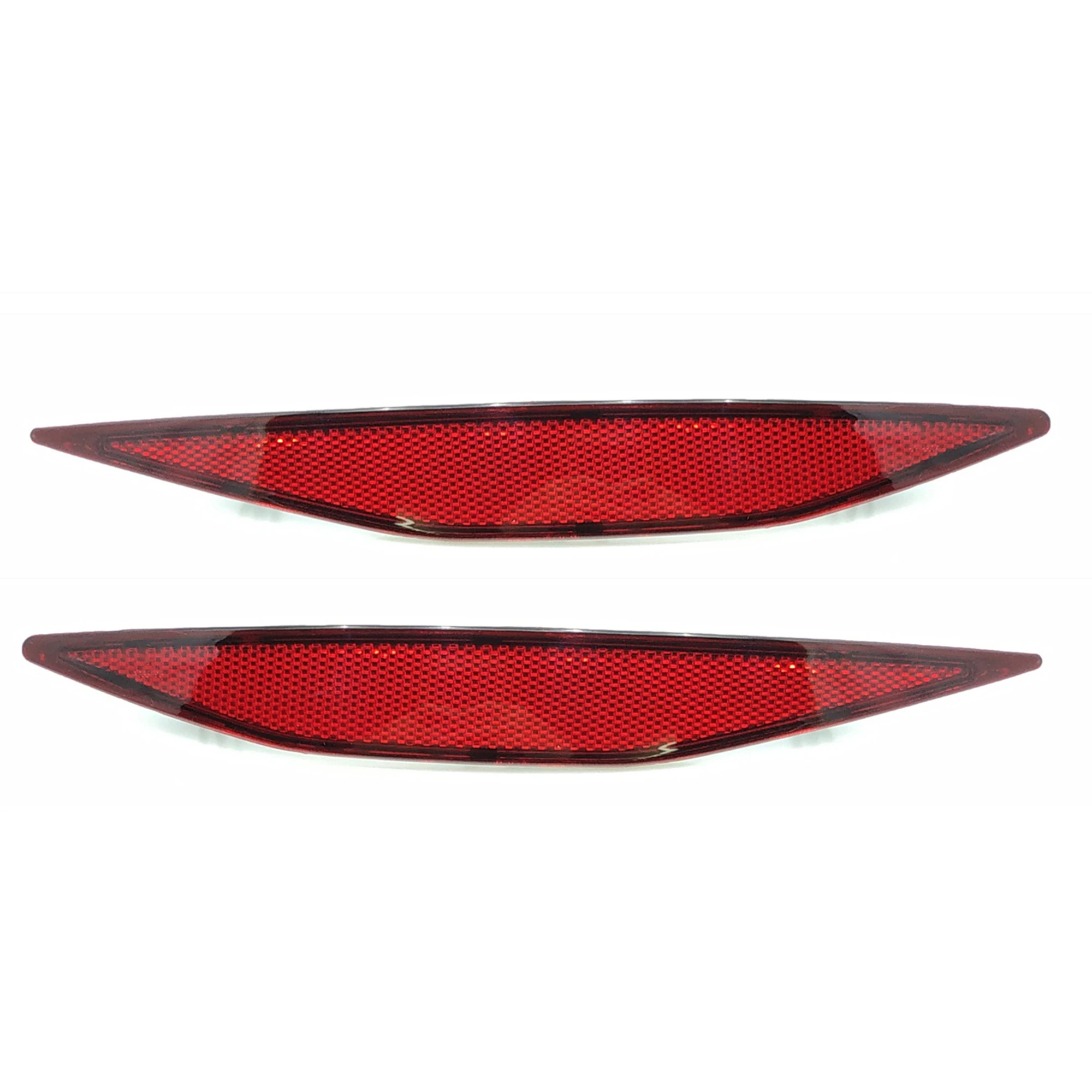 For VW Golf 7 MK7 2014 2015 2016 2017 Red Rear Bumper Reflector Lamps Reflective Strip 5GG945105 5GG945106 2 PCS