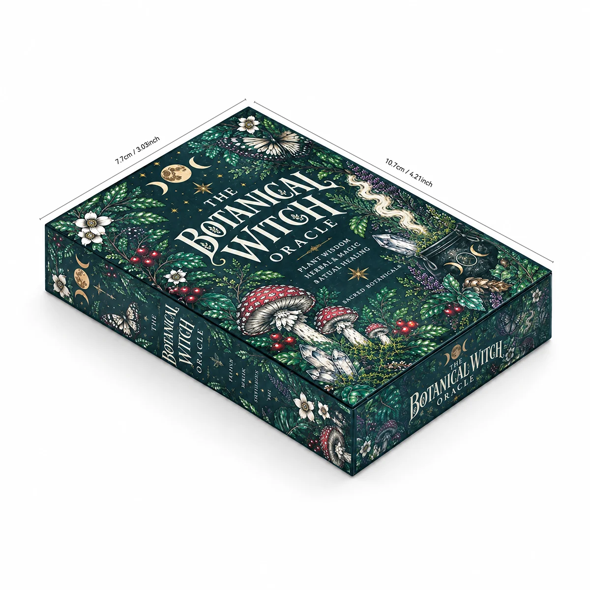 식물학적 마녀 오라클 카드: 직관, 자기 성찰, 식물의 - Tarot Deck With Guidebook 리뷰 및 가격