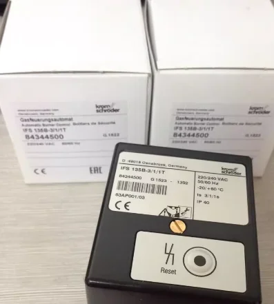 

IFS135B Igniter IFS135B - 3/1/1 T, IFS135B - 5/1/1 T